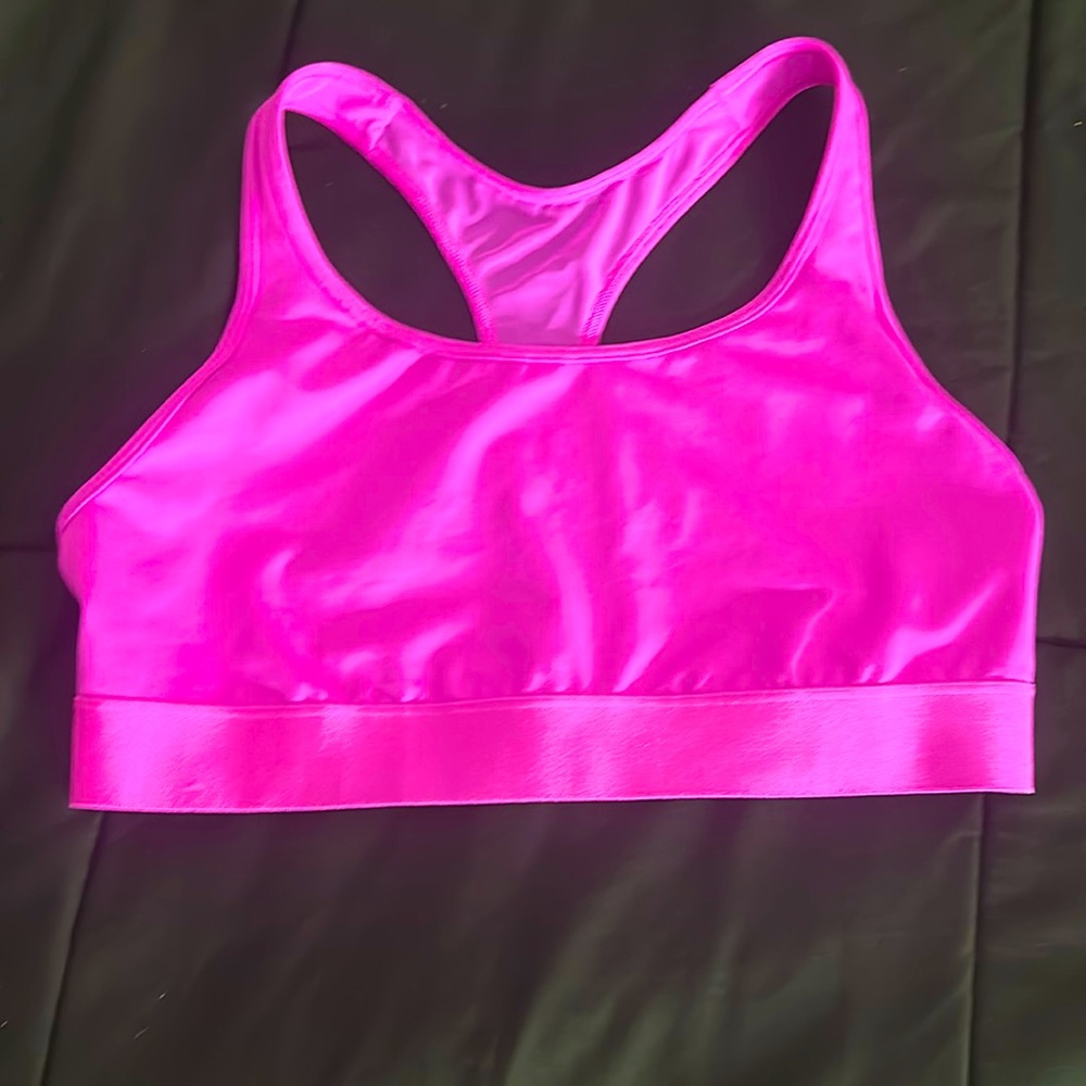 Victoria’s Secret NEVER used sports bra in Barbie pink!